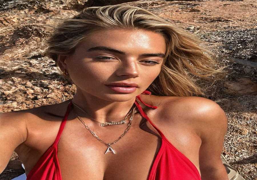 Love Island Star Arabella Chi Stuns in Bikini on Ibiza Getaway