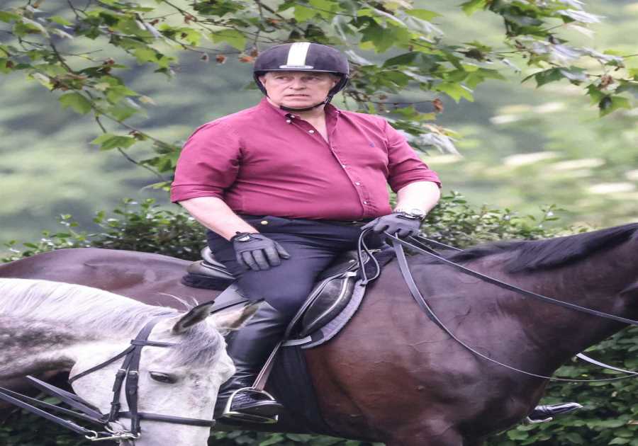 Prince Andrew's Horse Riding Photos Spark Controversy