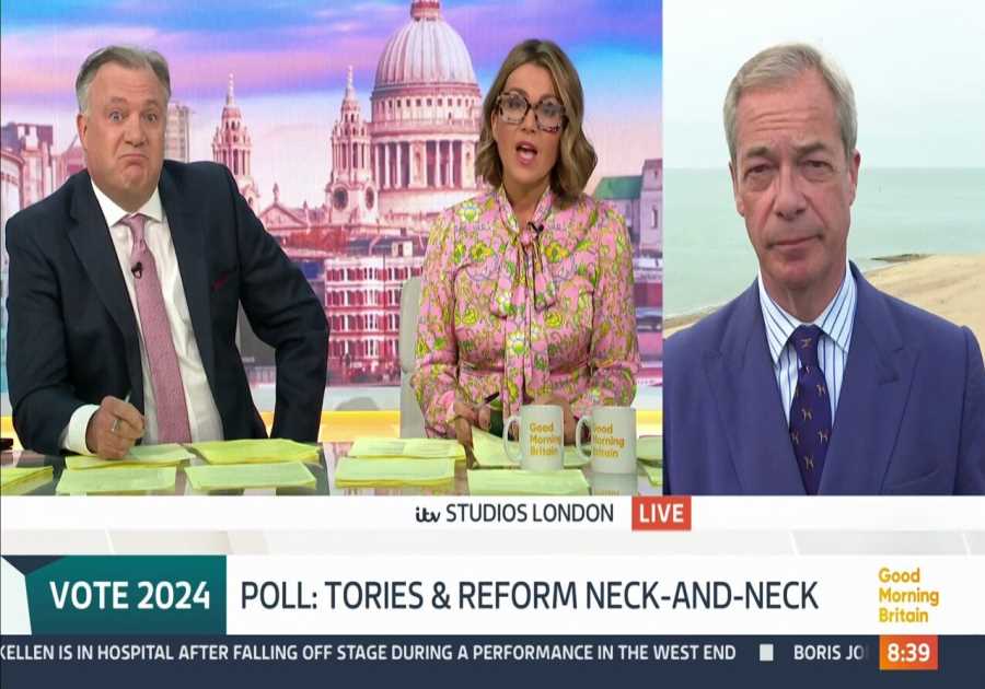 Good Morning Britain faces backlash over Nigel Farage clash