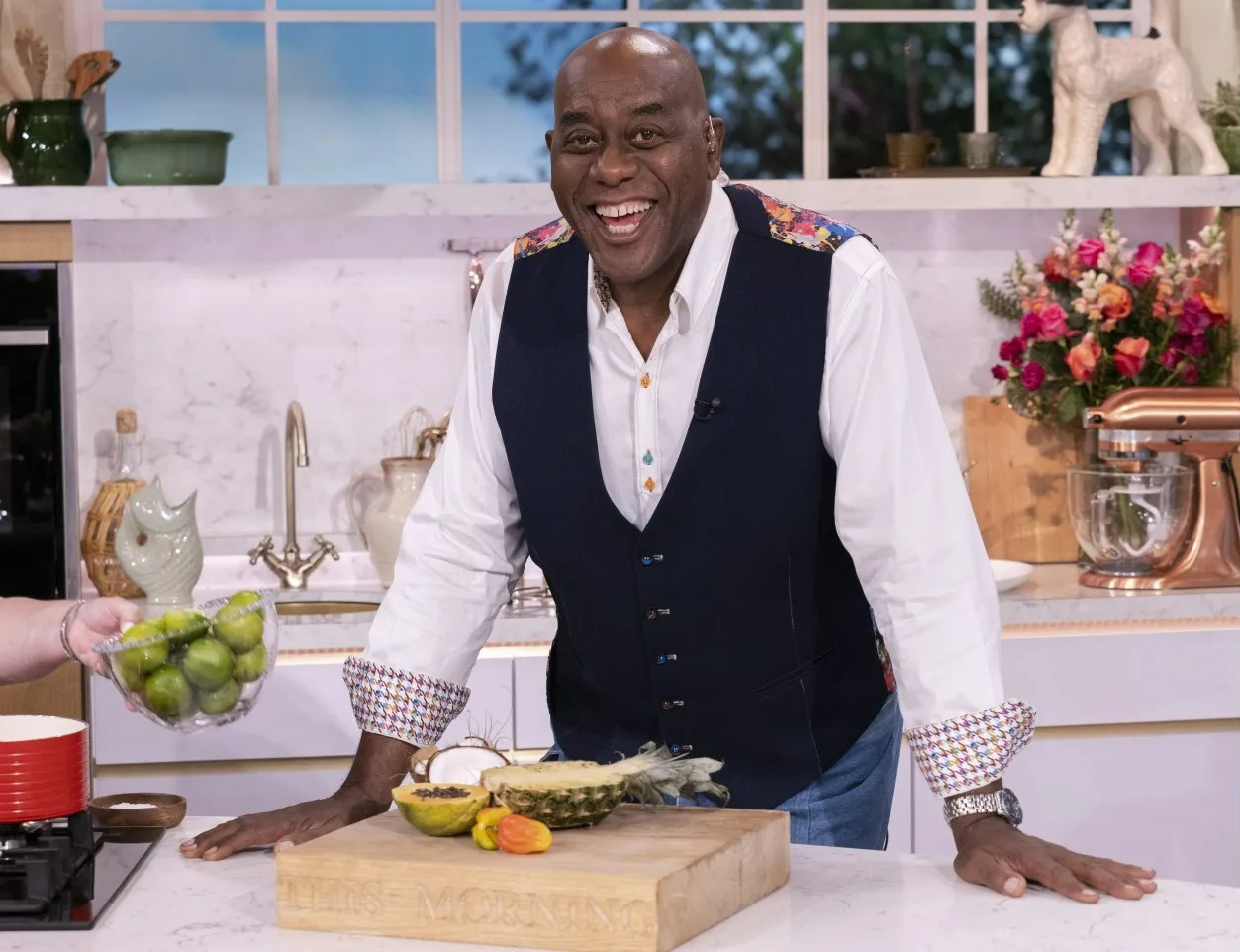 Ainsley Harriott reveals 'national treasure' status led to split from wife of 23 years