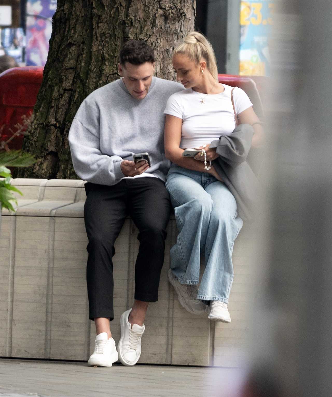 Love Island's Abi Moores spotted getting cosy with Australian series winner Mitchell Hibberd