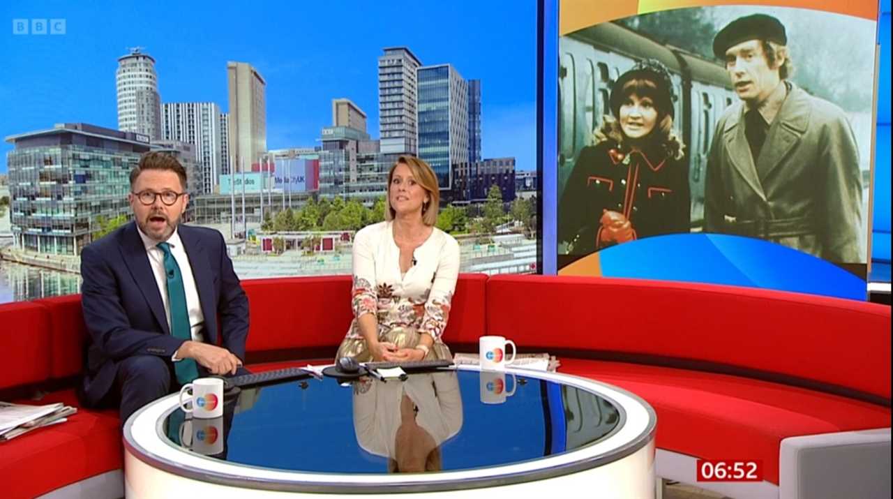 BBC Breakfast set falls apart in chaos as reporter left mortified live on air