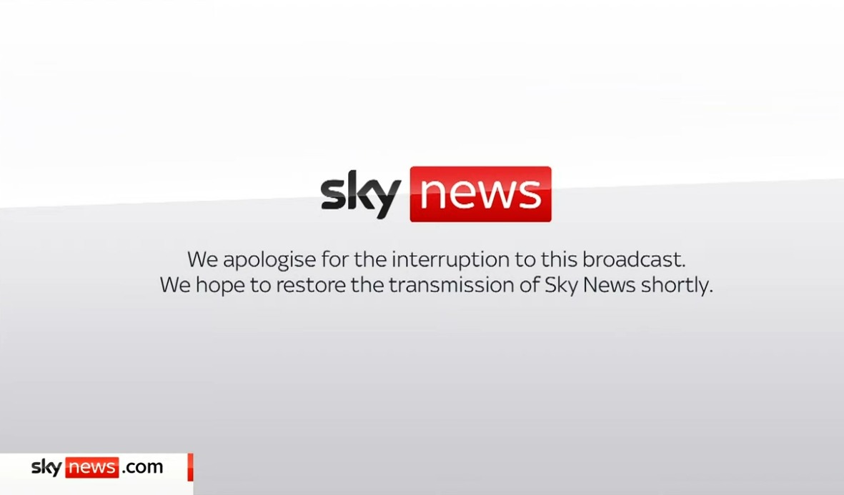 Sky News Pulled Off Air Due to Technical Issues