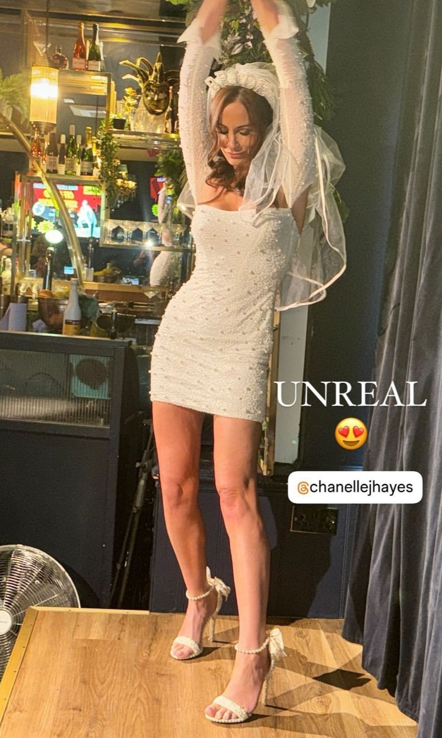 Chanelle Hayes Claps Back at Troll on Wedding Day