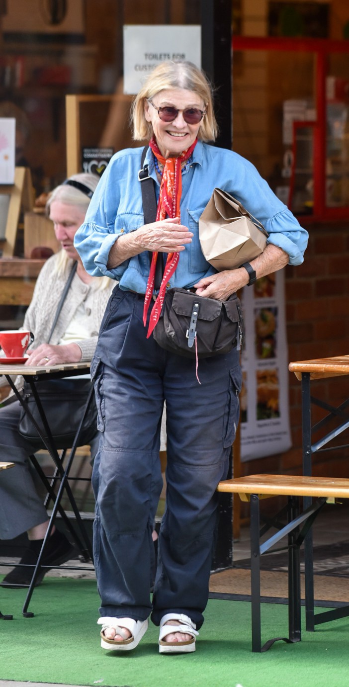 Julie Christie makes a rare public appearance after eight years