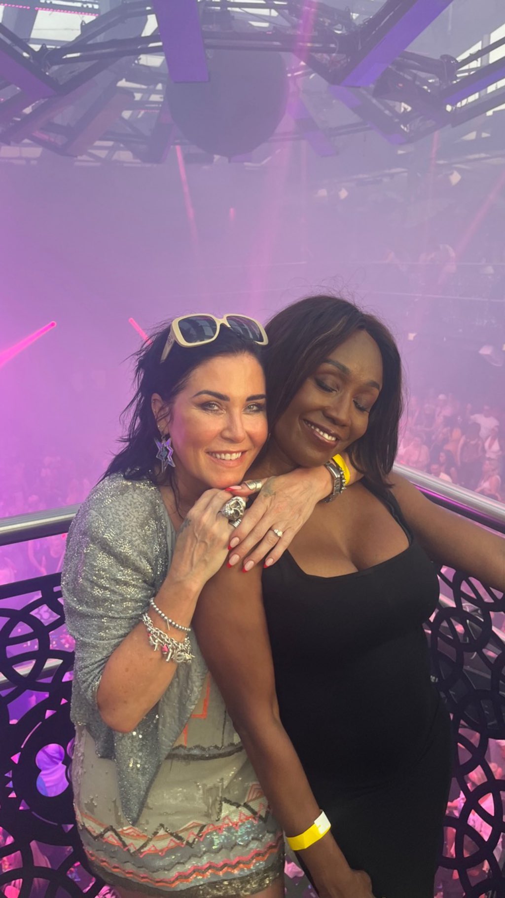 EastEnders Legends Diane Parish and Jessie Wallace Reunite at a Rave in London