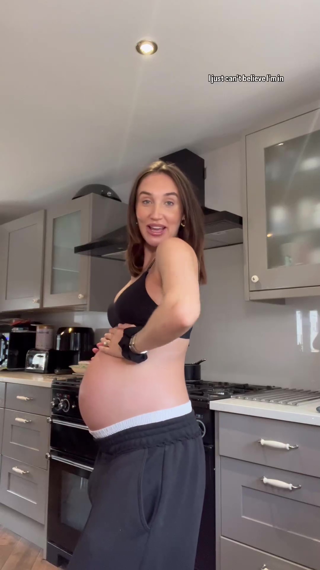 Megan McKenna fans speculate on baby's gender reveal as she flaunts growing bump