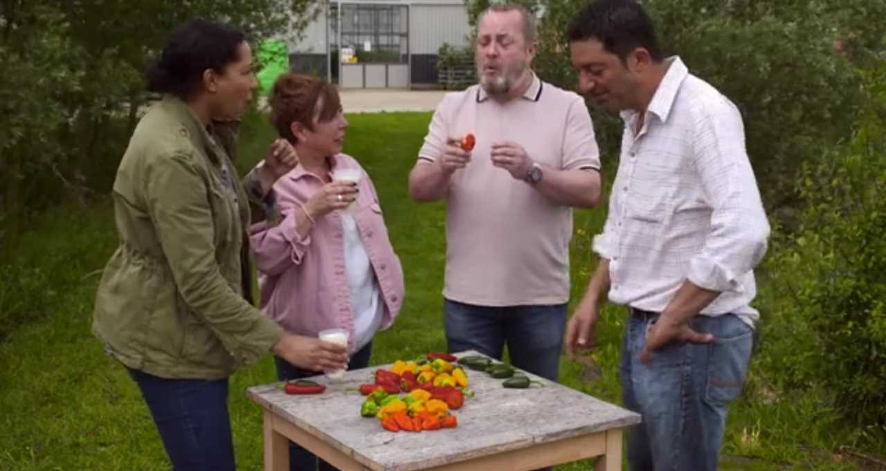 Escape to the Country Star's Bizarre Chilli Eating Contest