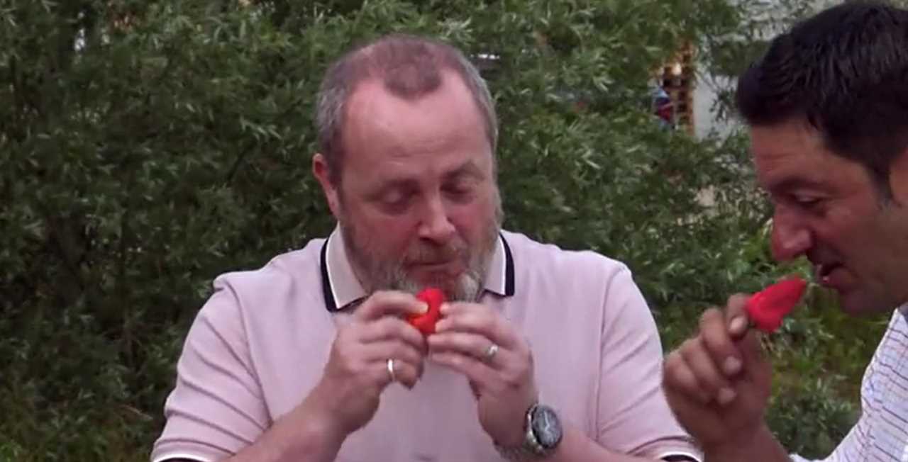 Escape to the Country Star's Bizarre Chilli Eating Contest