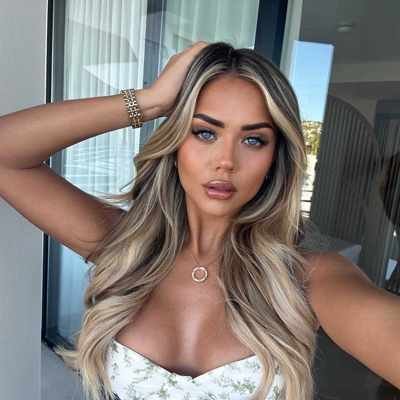 Love Island Star Natalia Zoppa Stuns in Bikini on Holiday