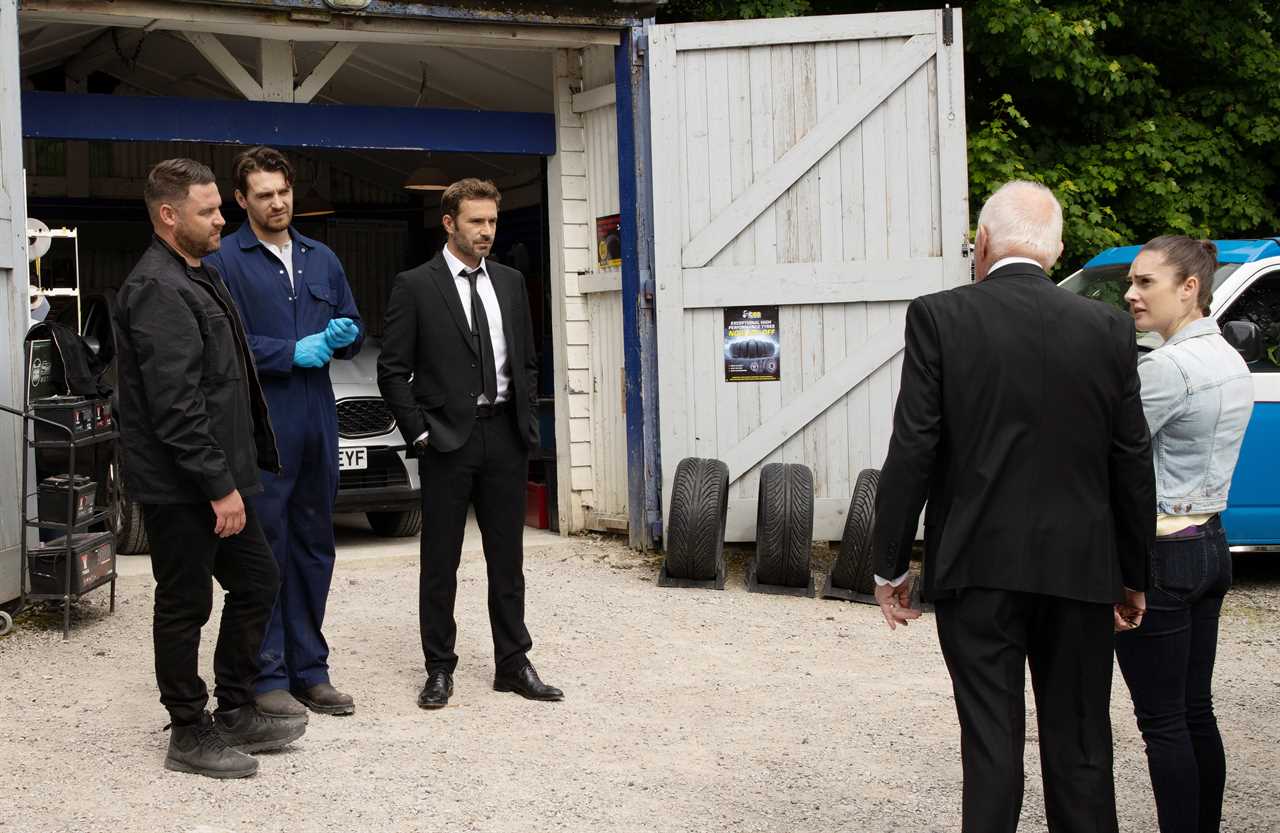 John Sugden seeks revenge on Aaron Dingle in Emmerdale