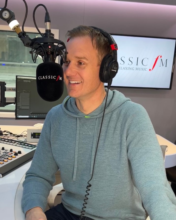 Dan Walker returns to work after secret health battle