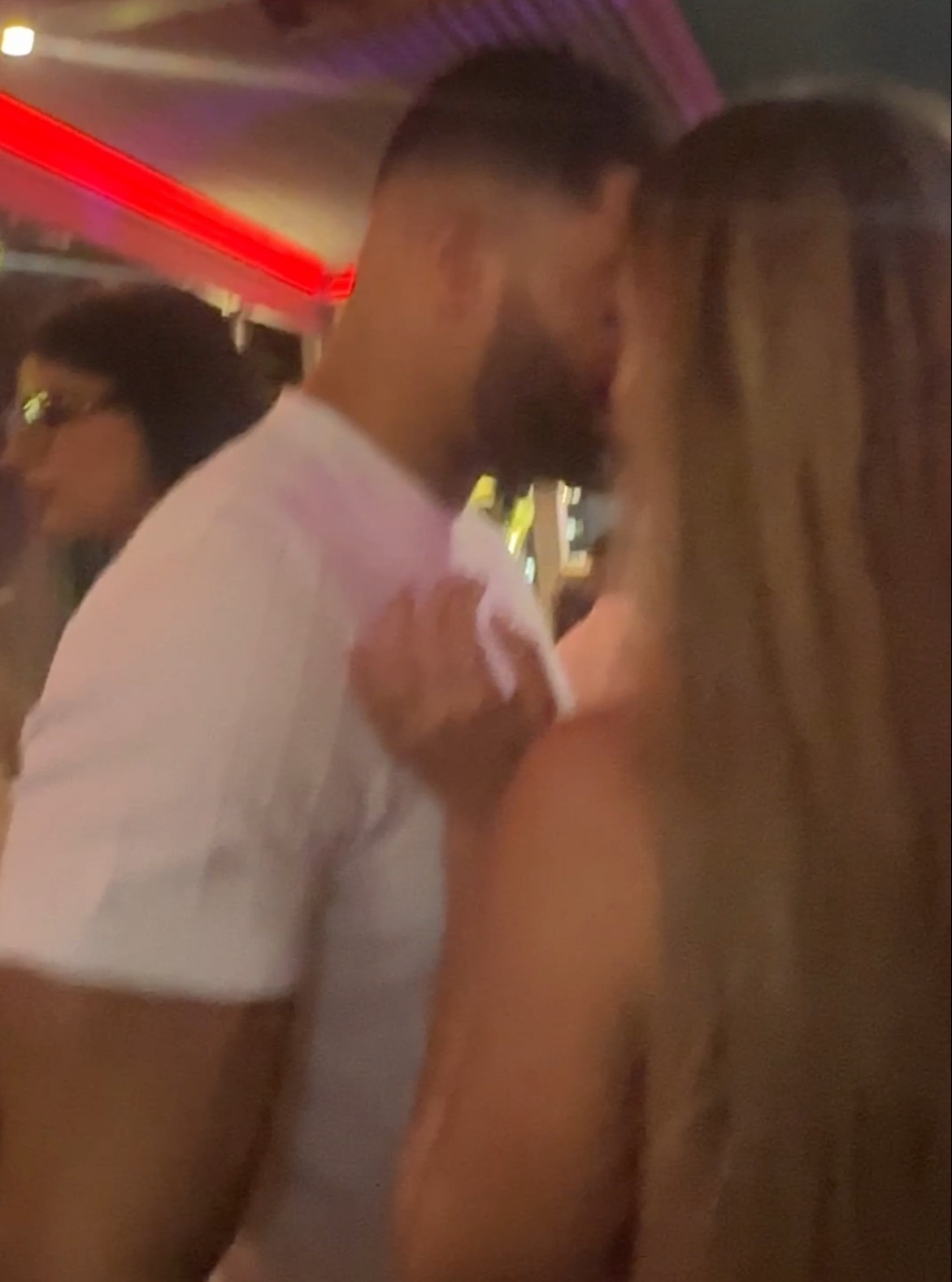 Love Island Star Tiffany Spotted Cuddling Casa Amor Star at Boozy Party