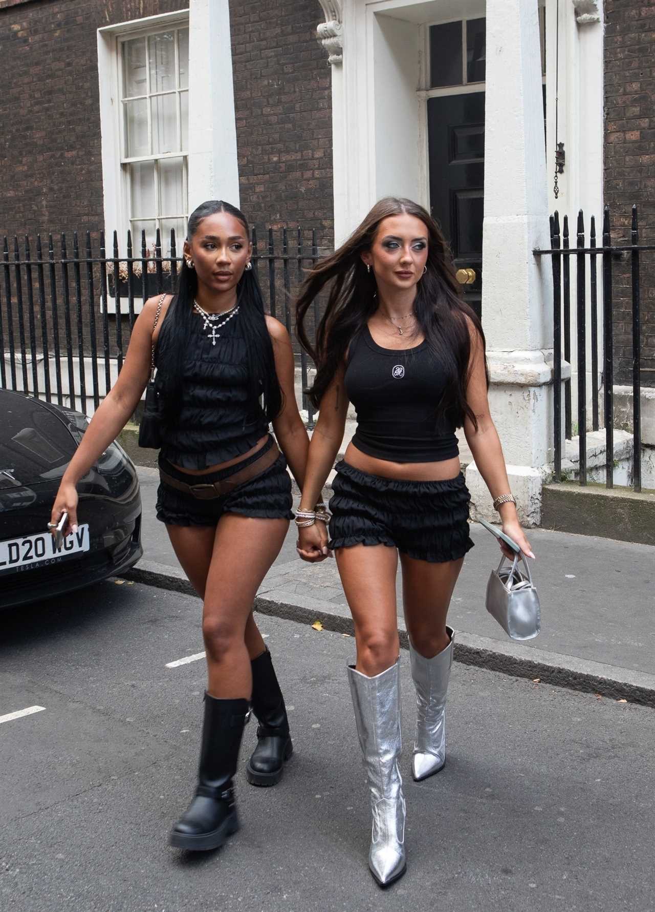 Love Island Pals Jess White and Jess Spencer Turn Heads in Tiny Outfits at Taylor Swift Wembley Concert