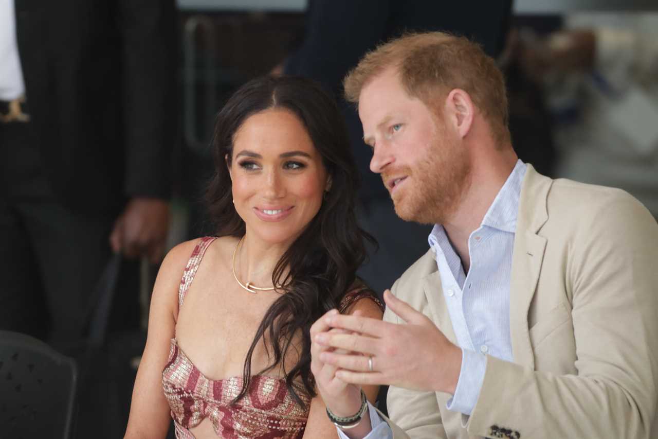 Meghan Markle and Prince Harry Tour Colombia School, Chat About Son Archie