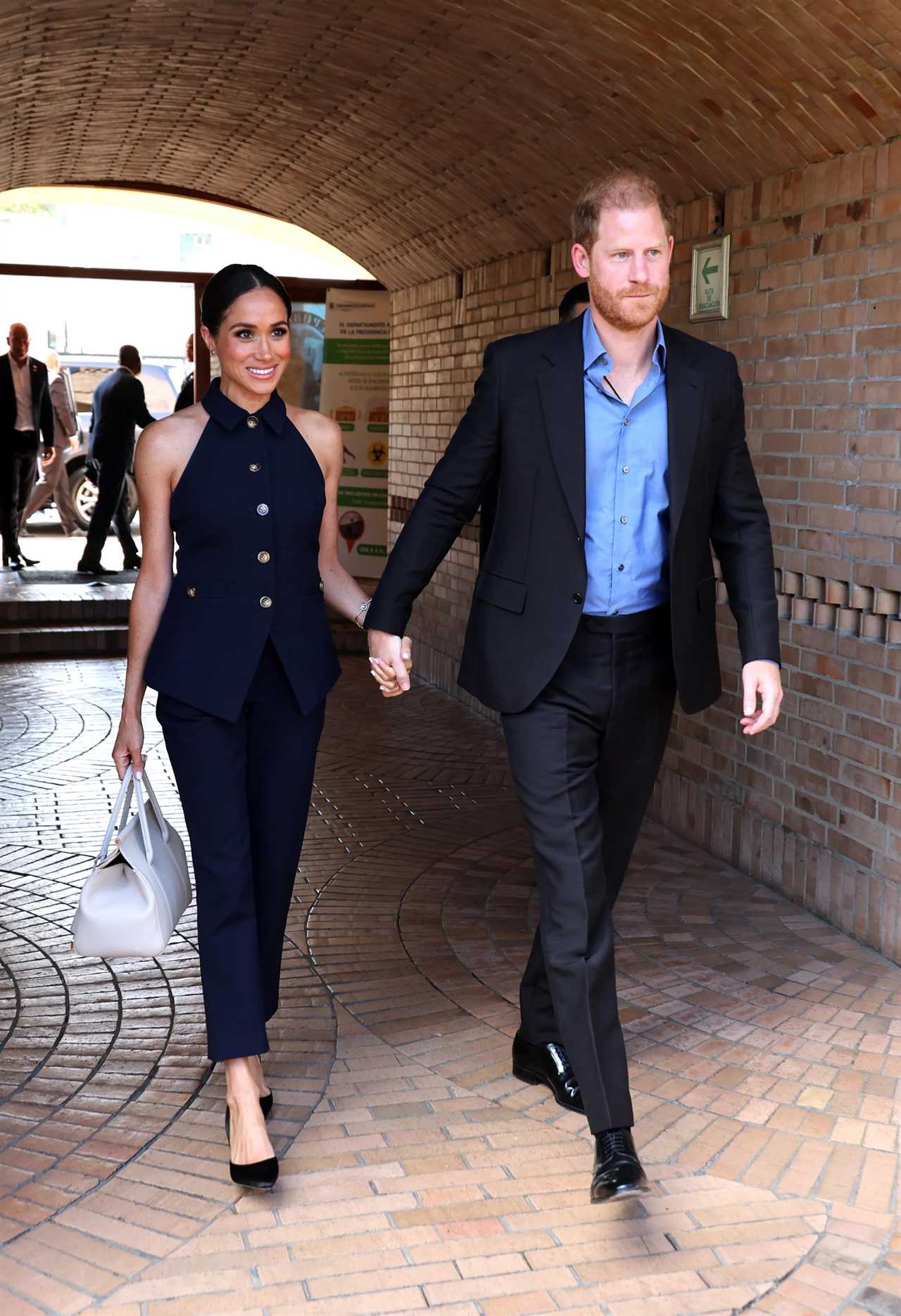 Meghan Markle and Prince Harry Tour Colombia School, Chat About Son Archie