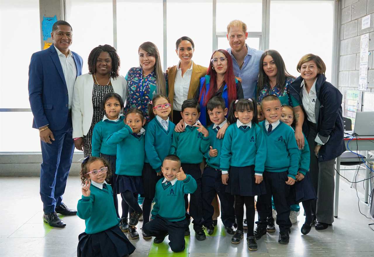 Meghan Markle and Prince Harry Spread Joy in Colombia