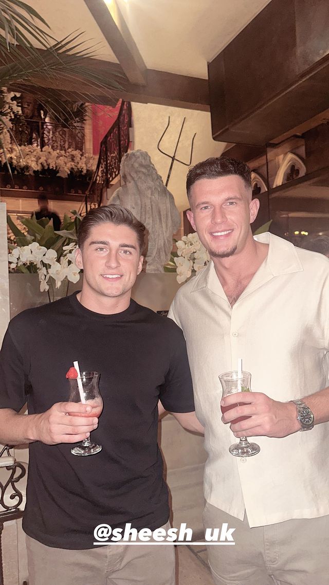 Joey Essex and Sean Stone bury the hatchet after Love Island feud