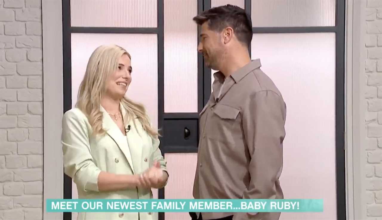 Sian Welby makes a heartwarming return to This Morning with baby Ruby