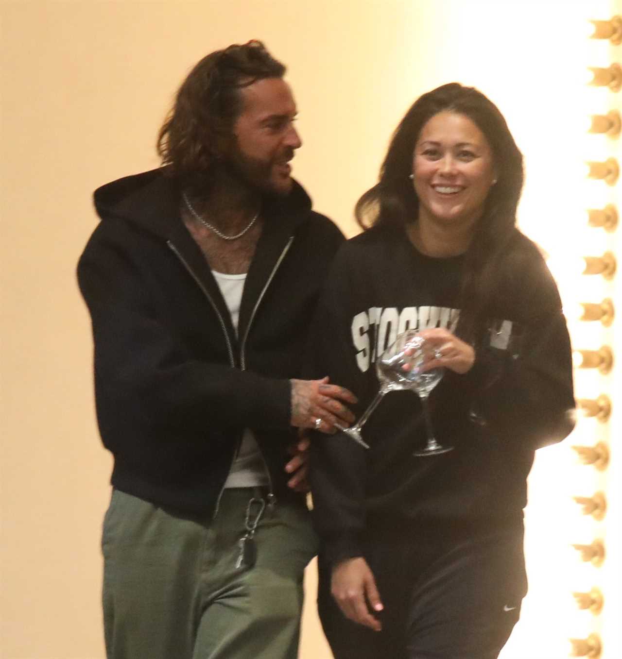 Strictly Come Dancing's Pete Wicks and Sam Quek Enjoy Boozy Night Out Together