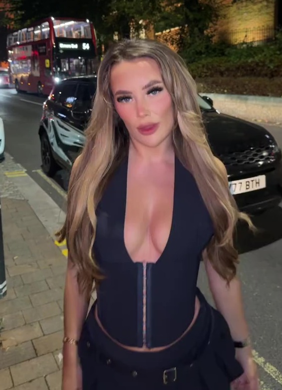 Newly-single Love Island star Matilda Draper stuns in daring outfit on night out with Harriett Blackmore