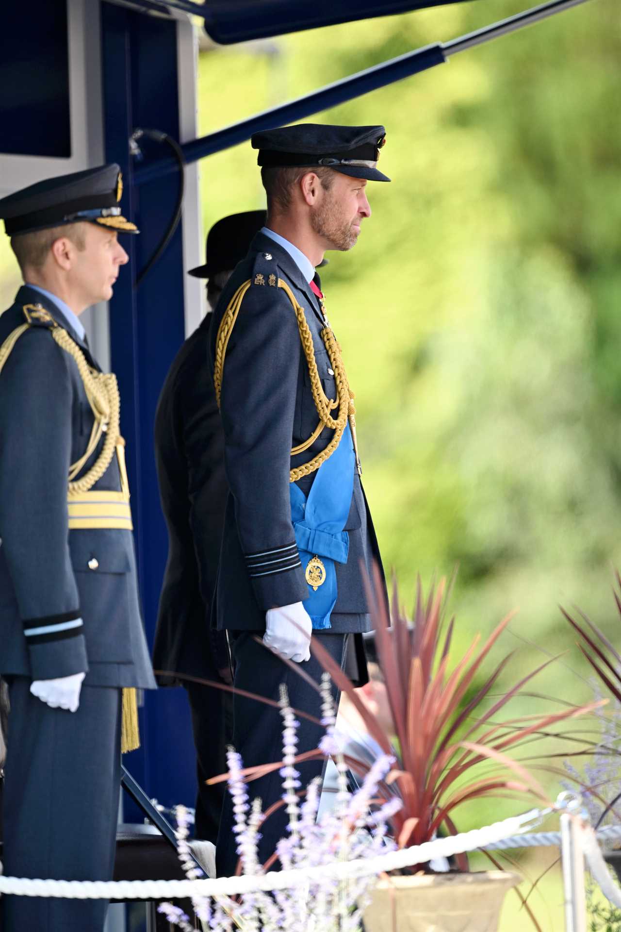 Prince William fills in for King Charles at parade after Kate completes chemo