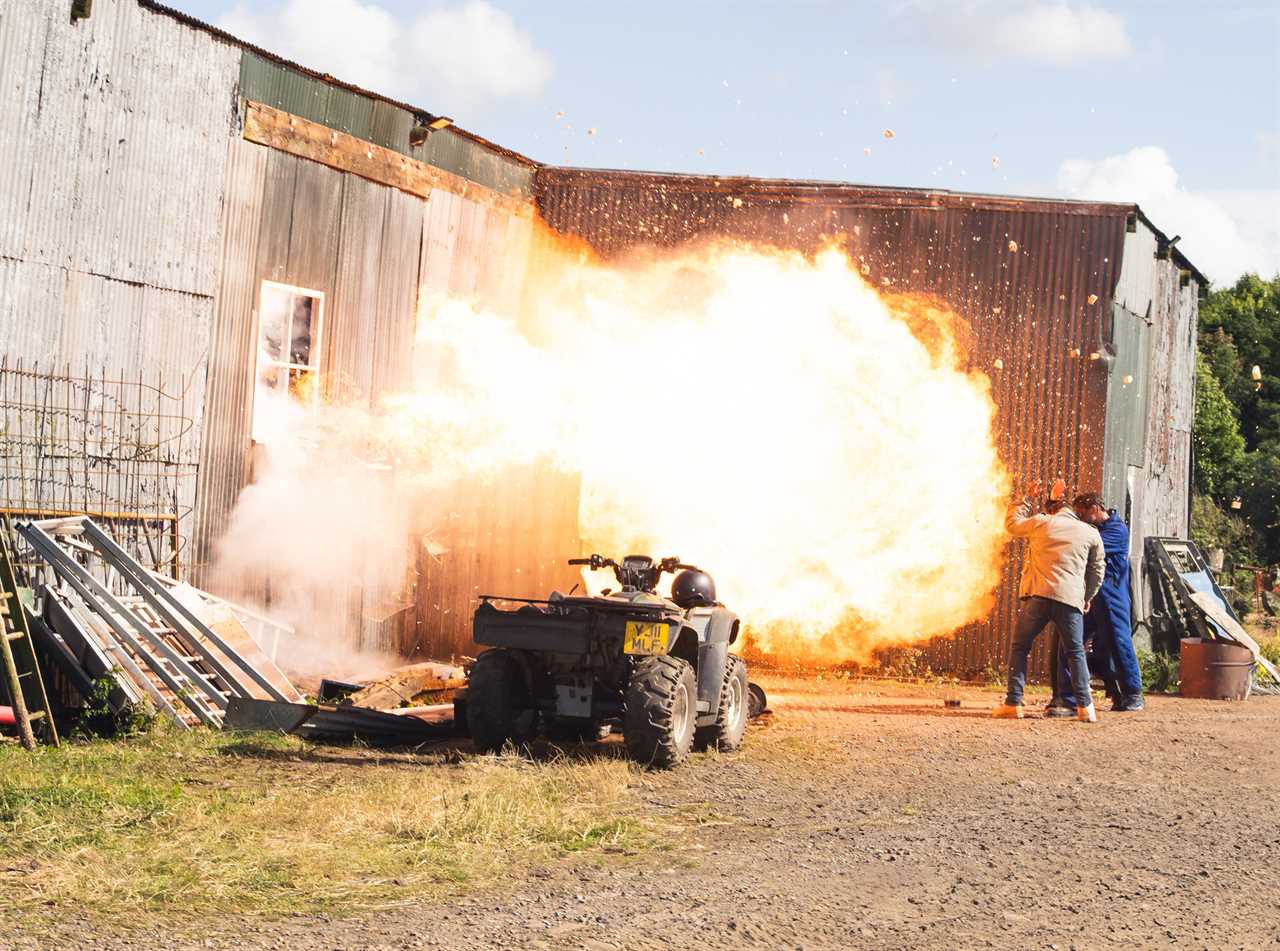 Emmerdale fans predict character's death after explosive barn fire