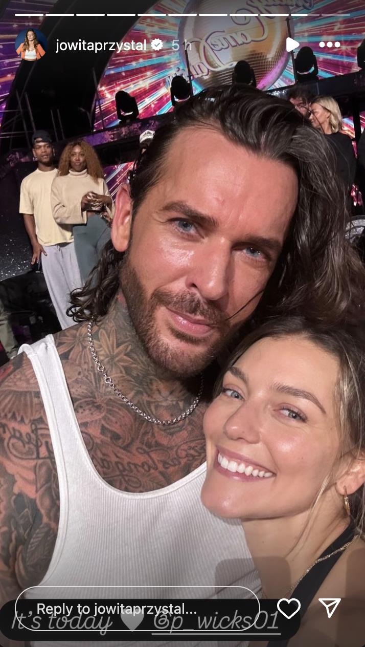 Strictly's Pete Wicks and Jowita Przystał Spark Romance Rumors Backstage