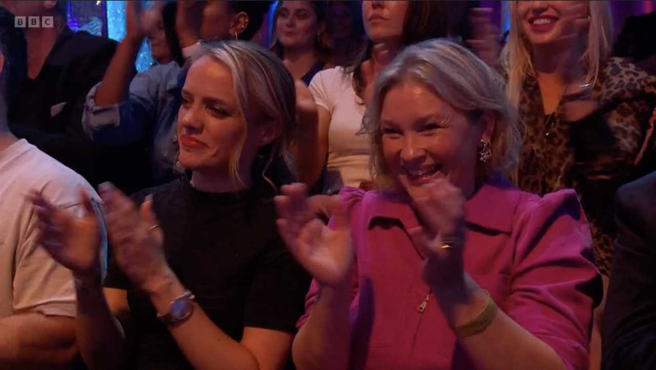 Joanna Page makes surprise appearance on Strictly Come Dancing to support close pal