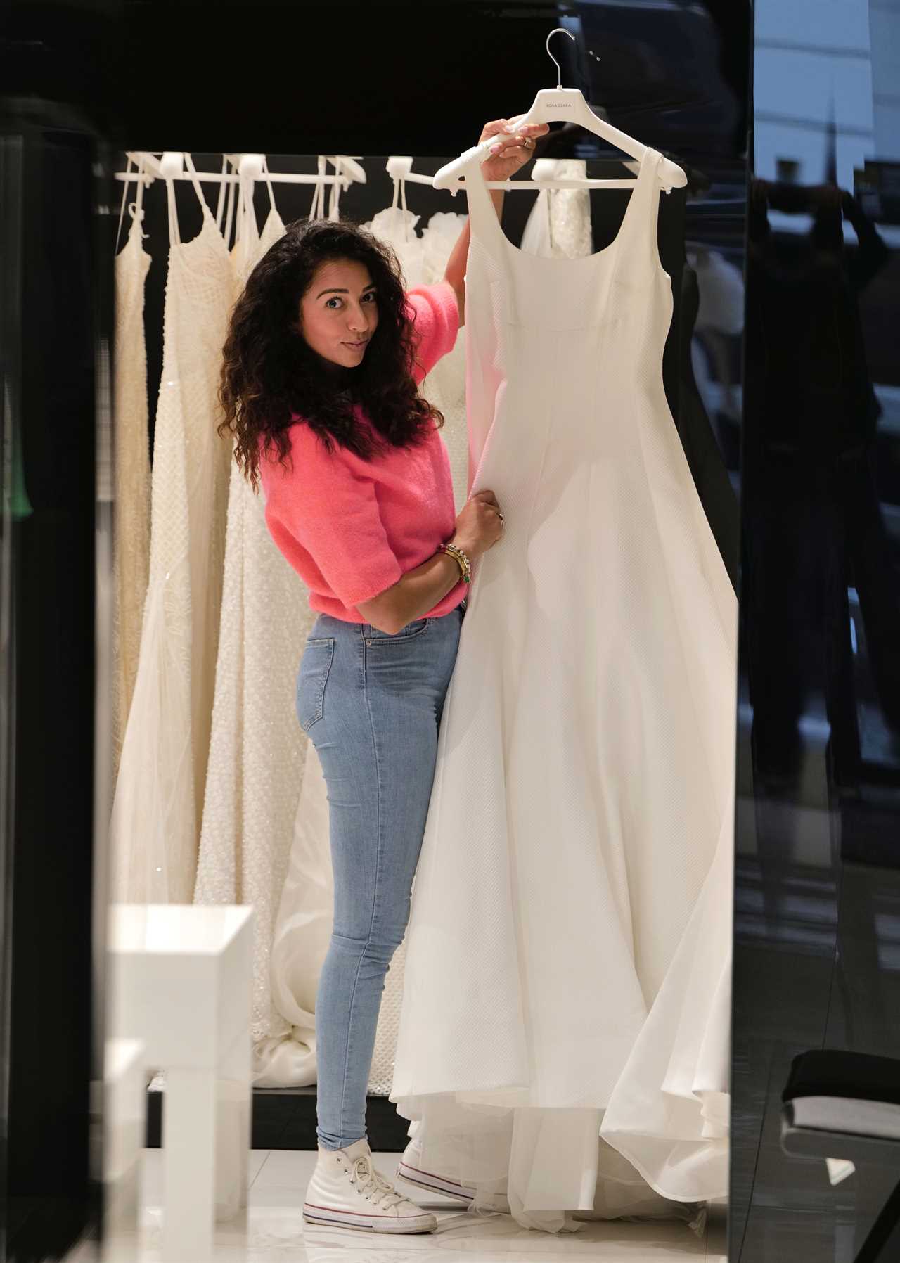 Nick Knowles’ fiancé Katie Dadzie spotted wedding dress shopping after insisting Strictly curse won’t stop her marriage