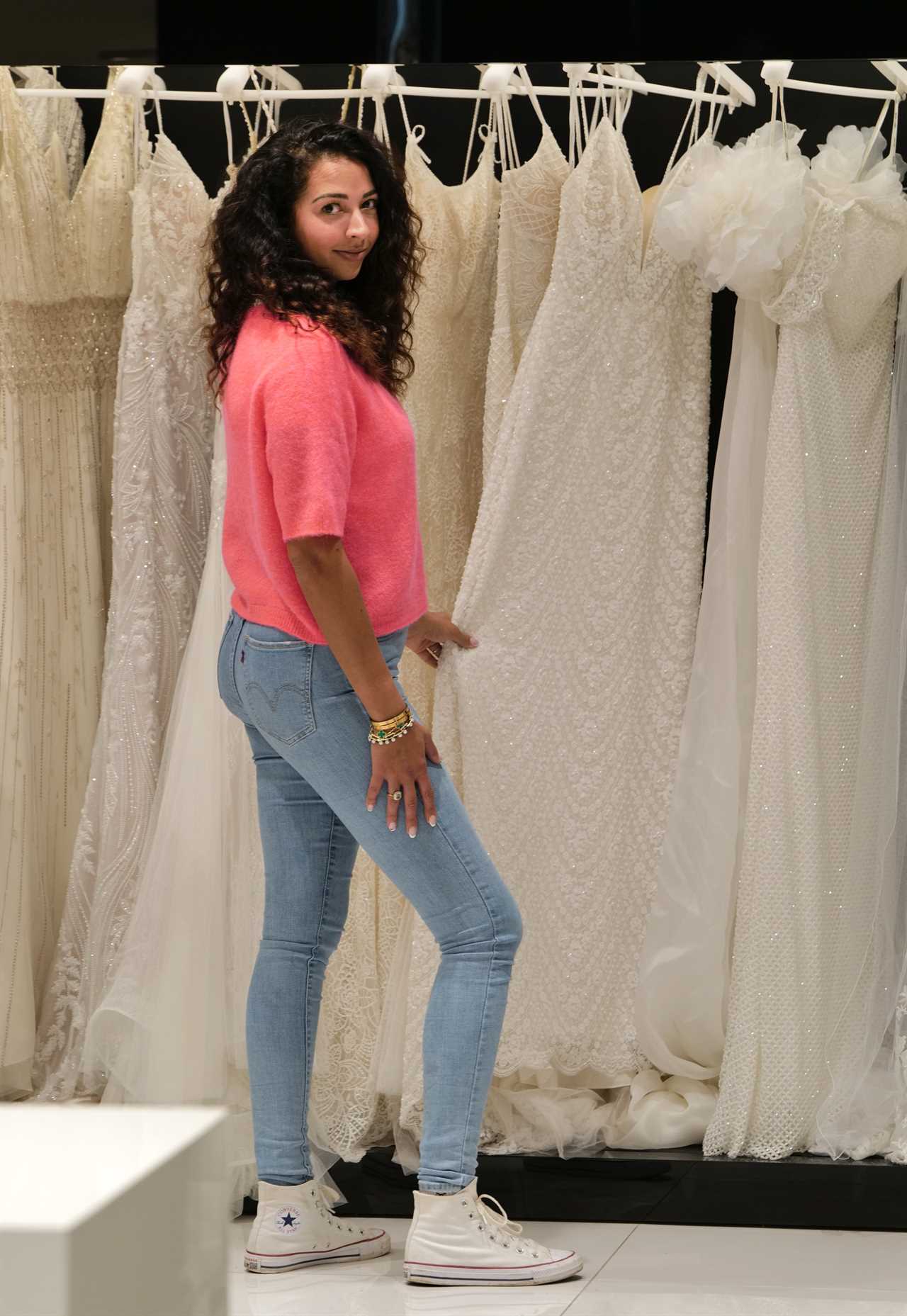 Nick Knowles’ fiancé Katie Dadzie spotted wedding dress shopping after insisting Strictly curse won’t stop her marriage