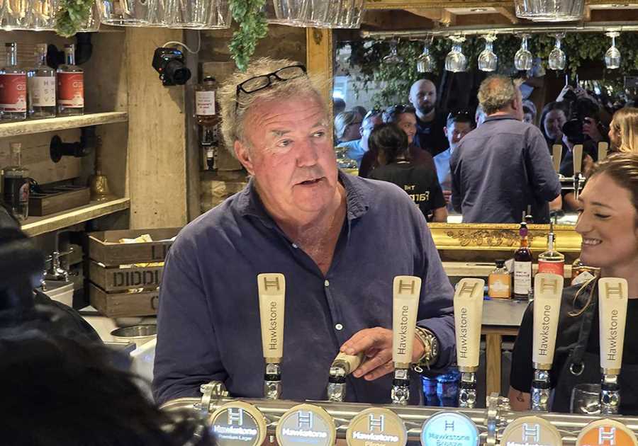 Jeremy Clarkson reveals losses at his British-only pub