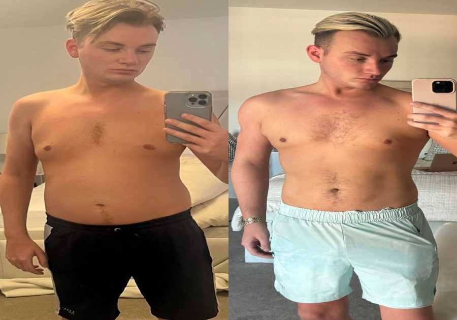 Towie’s Harry Derbridge flaunts impressive two-stone weight loss in just two months