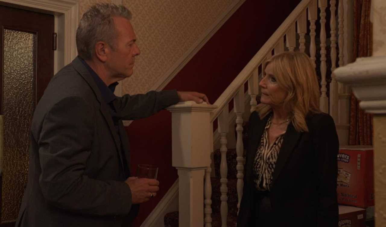 Shocking proposal in EastEnders: David Wicks makes a statement about his half-brother