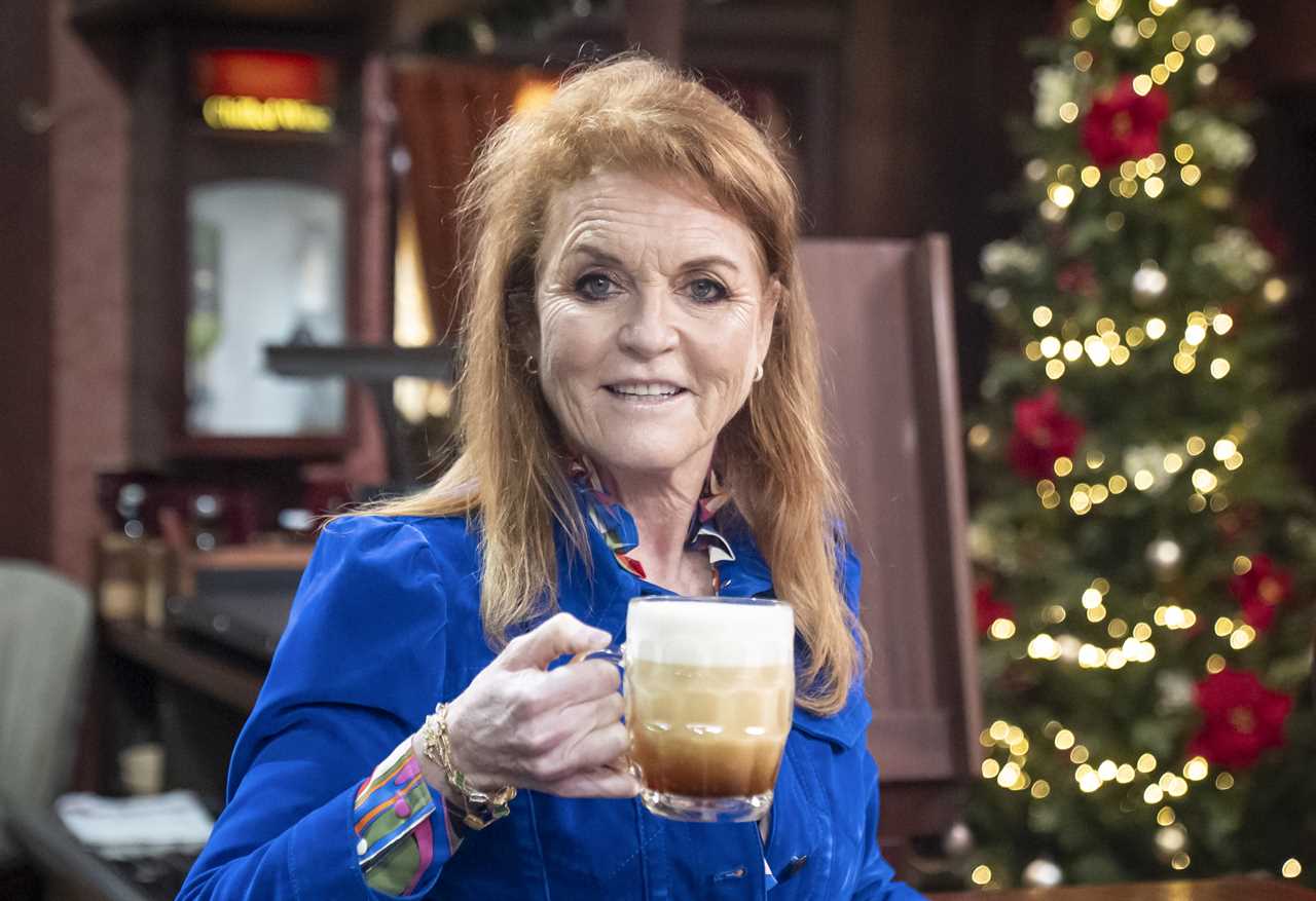 Sarah Ferguson visits Coronation Street after sharing breast cancer journey