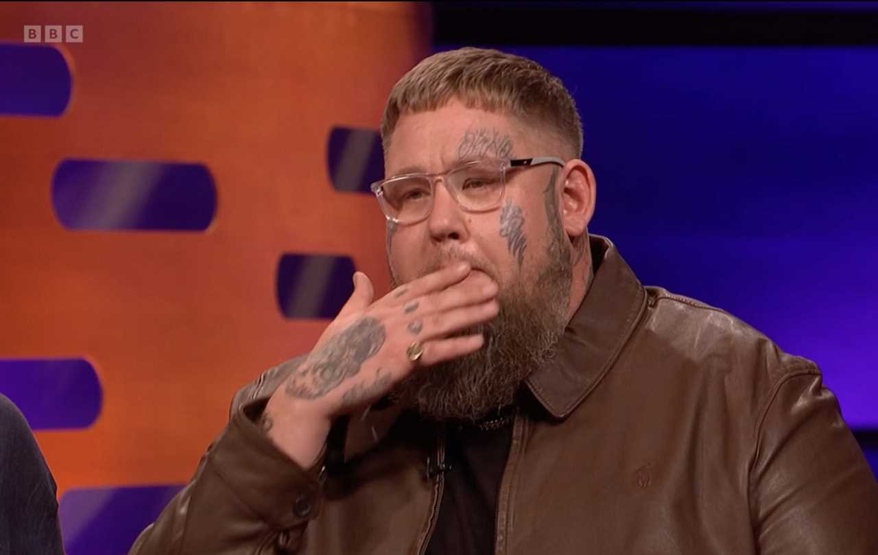 Rag 'N' Bone Man chokes back tears as he opens up about emotional meaning behind new album on Graham Norton Show