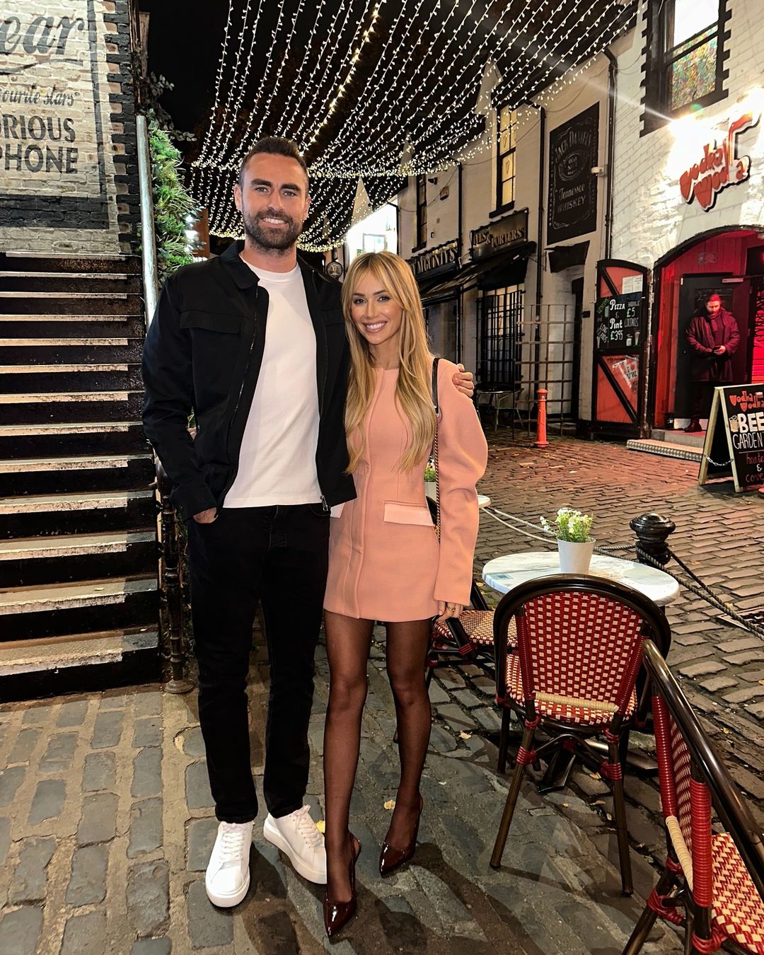 Laura Anderson confirms new romance with Scottish football player on Instagram