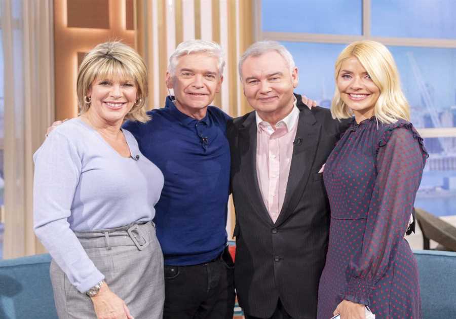 EAMONN Holmes denies jealousy claims towards former co-star Philip Schofield