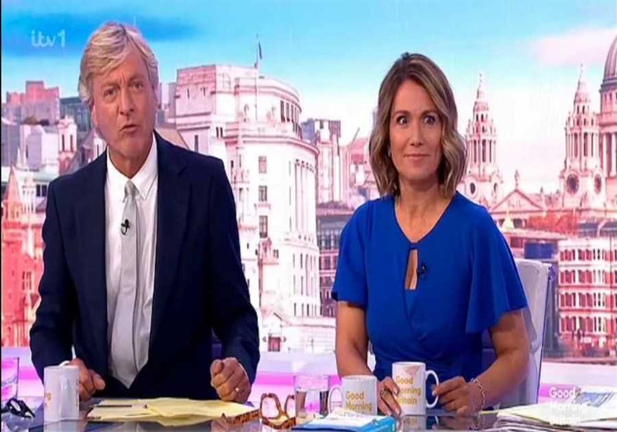 Richard Madeley stuns viewers with cheeky slip-up on Good Morning Britain