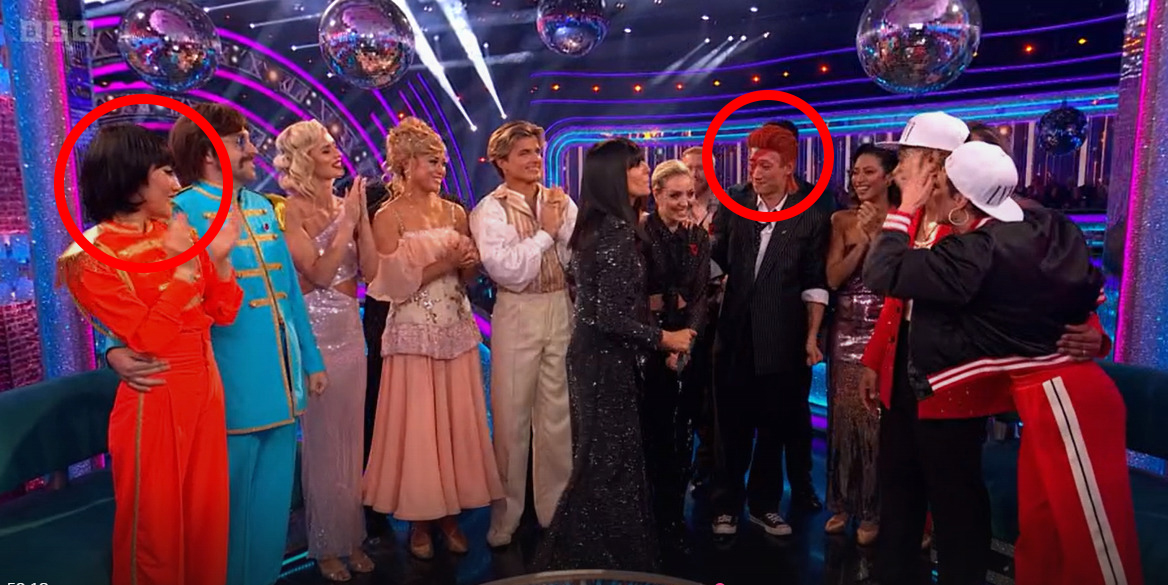 Strictly Come Dancing: Feuding Pros Keep Distance During Live Show