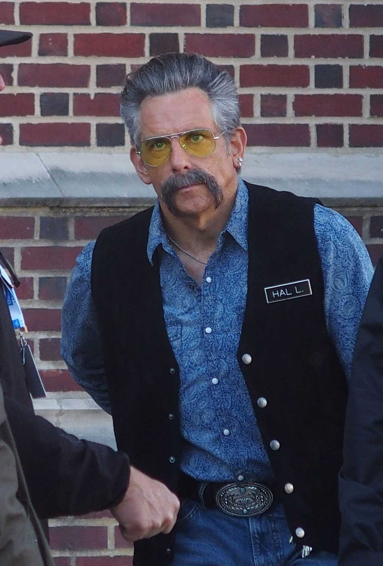 Ben Stiller unrecognisable in Happy Gilmore 2 filming