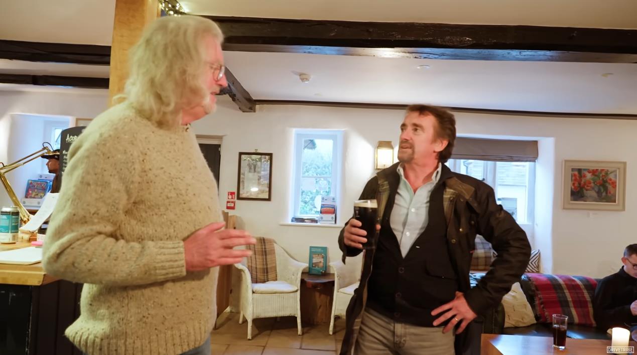 James May reunites with Grand Tour co-star at Wiltshire pub and admits he hasn’t made a penny from it