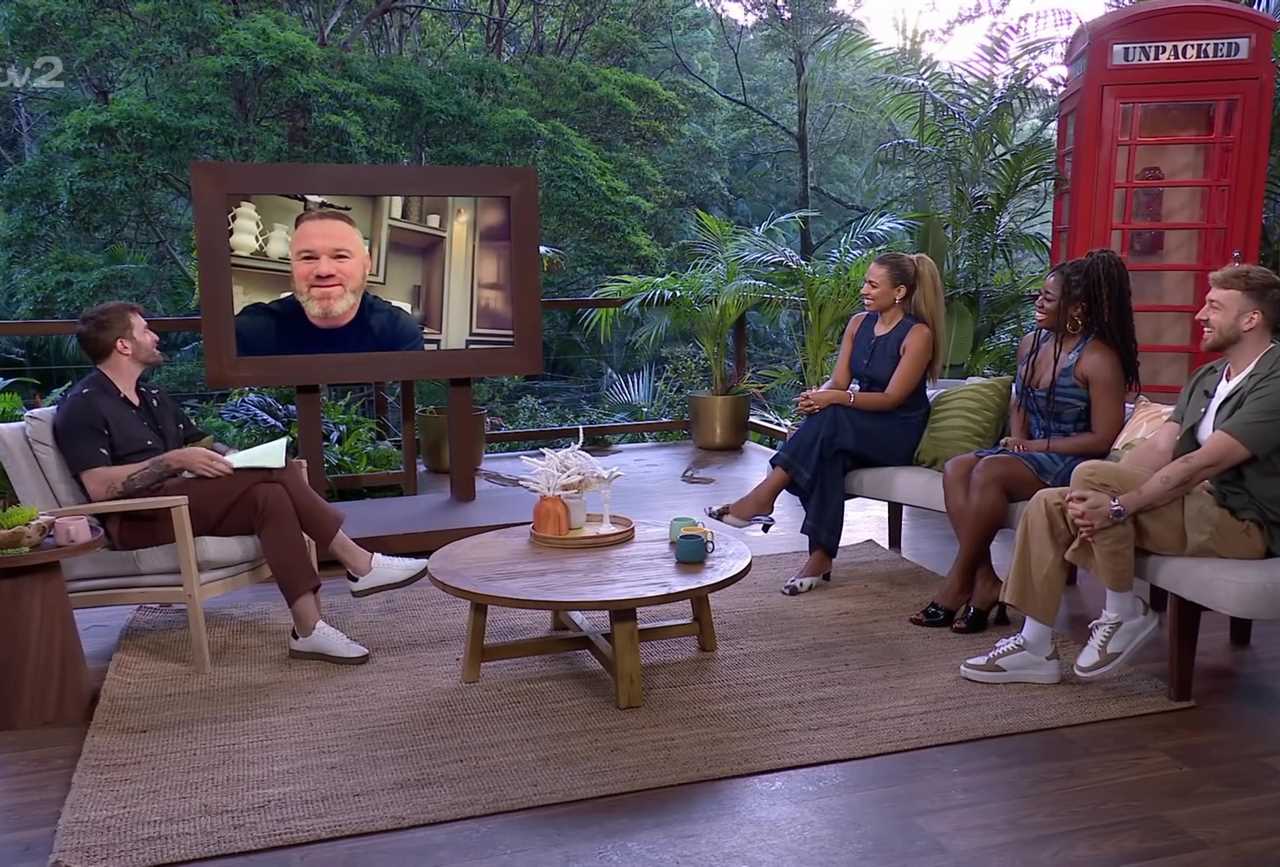 Wayne Rooney hints at potential I'm a Celeb appearance and praises wife Coleen in the jungle