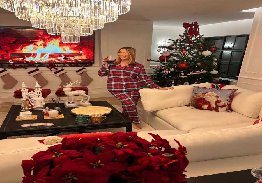 Chloe Ferry's Festive Mansion: A Peek at Her Christmas Decorations