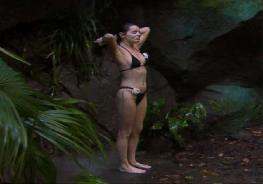 Maura Higgins stuns in first I'm A Celeb shower scene