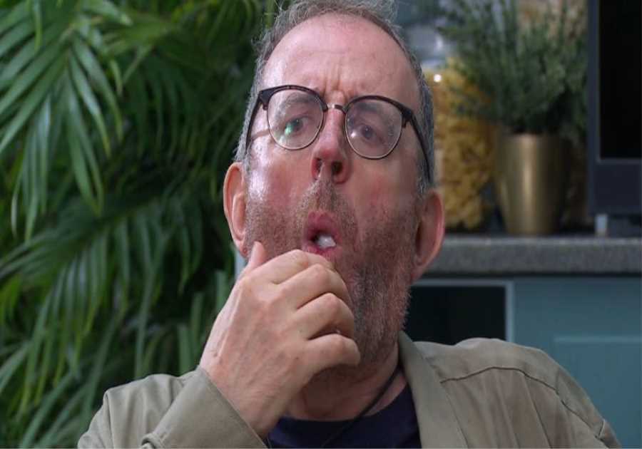 Reverend Richard Coles left gagging as he struggles to swallow a fish eye alongside Tulisa in I’m A Celeb trial