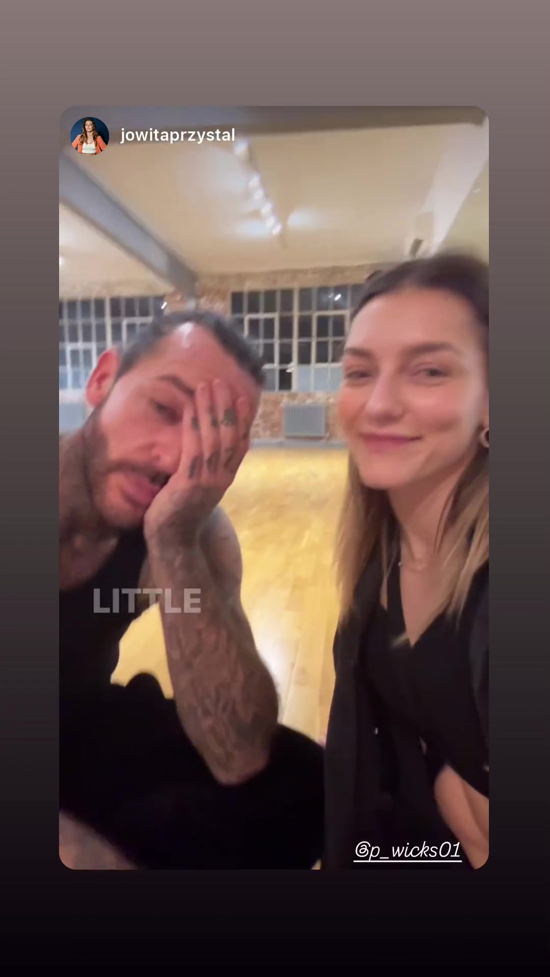 Strictly Come Dancing: Pro Jowita Pryzstal Flirts with Celebrity Partner Pete Wicks in Rehearsals