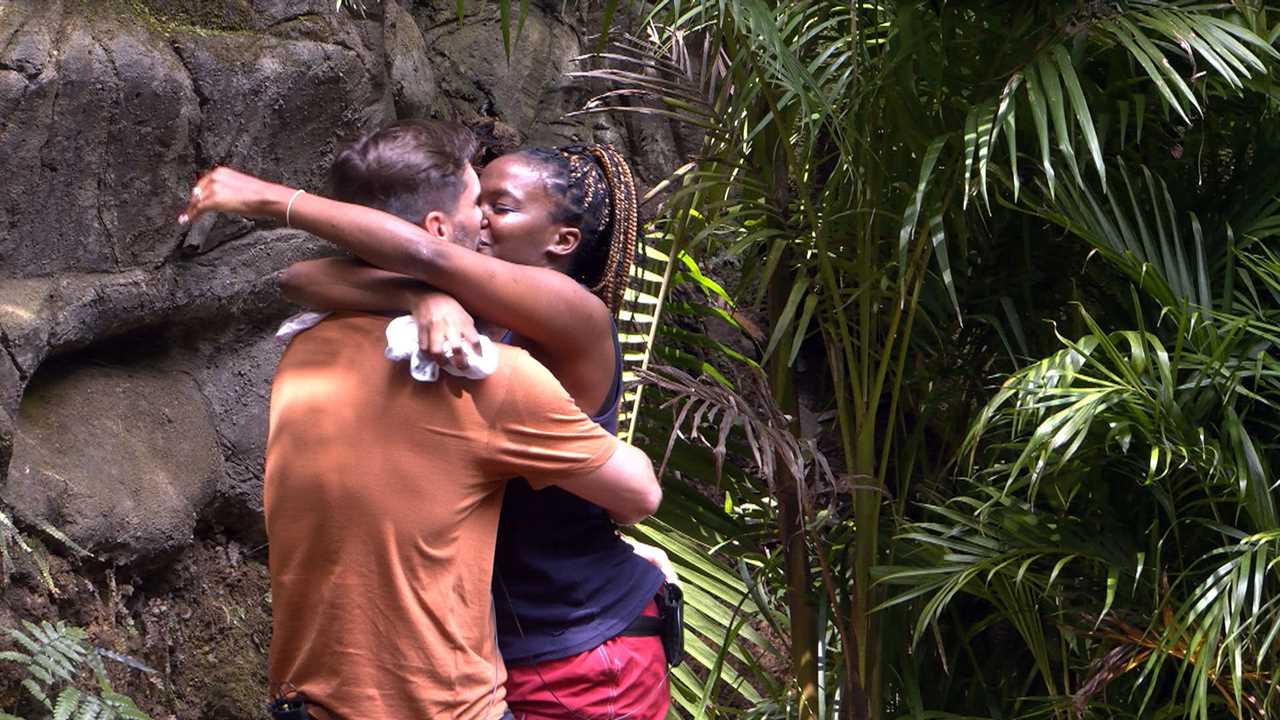 I’m A Celeb viewers in tears as Oti’s husband surprises her in the jungle