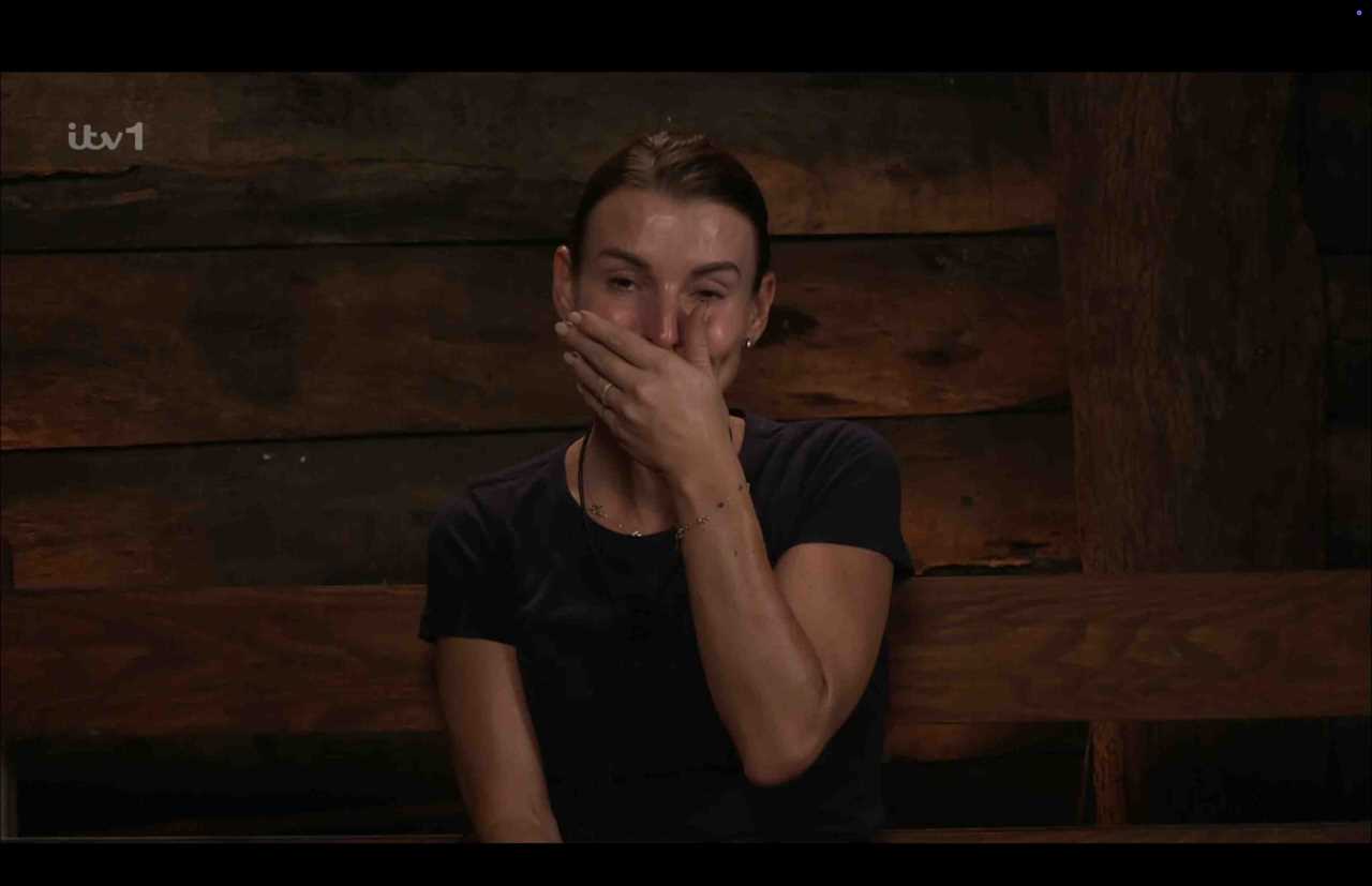 Coleen Rooney breaks down in tears during I’m a Celeb final