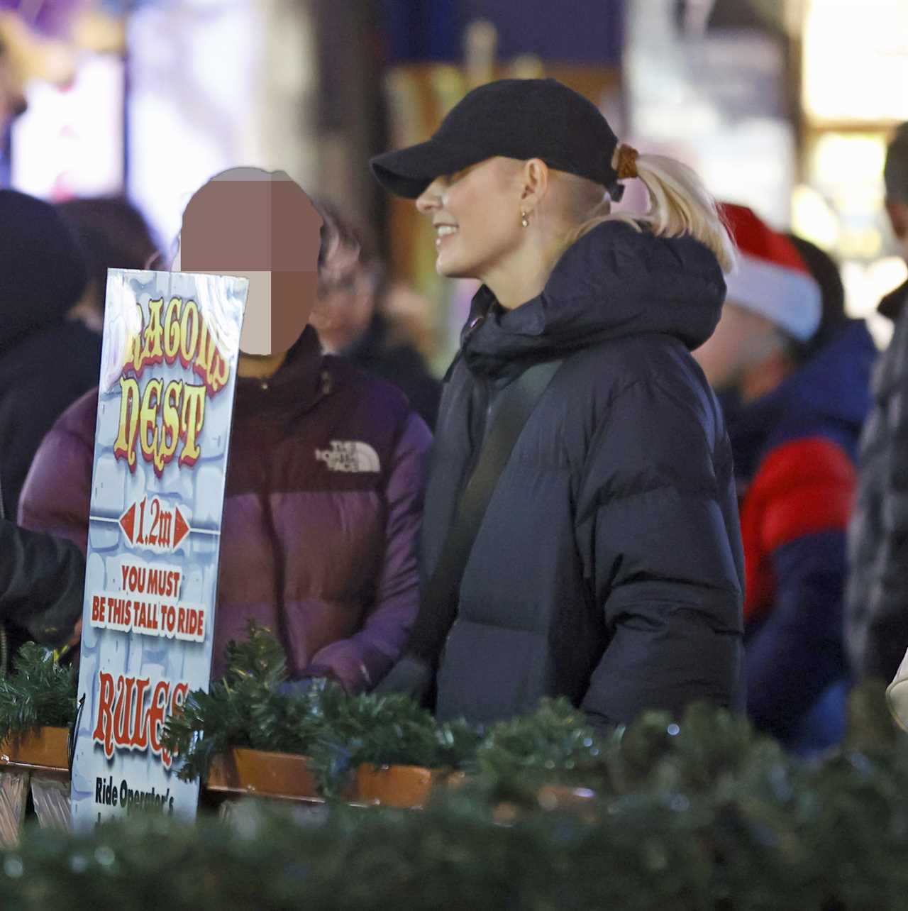 Holly Willoughby's Festive Night Out at Winter Wonderland